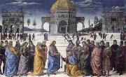 Pietro Perugino, christ giving the keys to st.peter